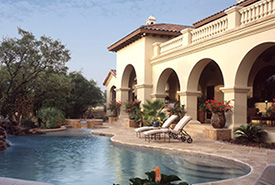 Luxury Custom Home Pool